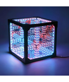 Cube infini 15x15 RGBIC - Effet 3D, télécommande, USB