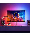 Lampe Slim Circulaire RGBIC - Ø20cm, Bluetooth, USB 5V