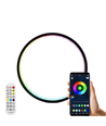 Lampe Slim Circulaire RGBIC - Ø20cm, Bluetooth, USB 5V