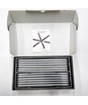 Kit complet Hexa-Light RGBIC - 9 barres lumineuses, montage mural, application Bluetooth, USB