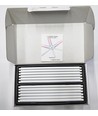 Kit complet Hexa-Light RGBIC - 9 barres lumineuses, montage mural, application Bluetooth, USB