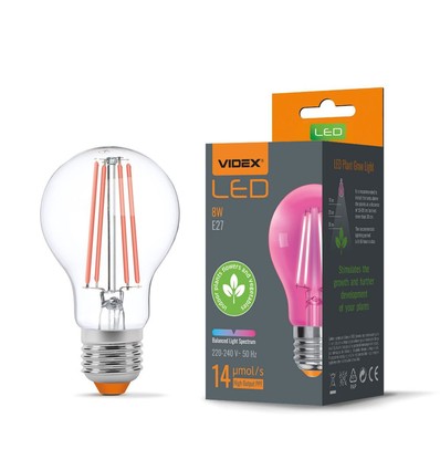 8W E27 ampoule de croissance - A60, Fito, 230V