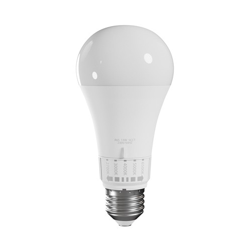Ampoule LED E27 13W - GLS, 1500lm, 115lm/W, CCT réglable, 270 degrés