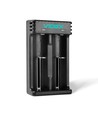 Chargeur de batterie universel Li-ion / IMR - 2 canaux, Micro USB, indicateur LED