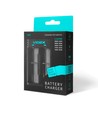 Chargeur de batterie universel Li-ion / IMR - 2 canaux, Micro USB, indicateur LED