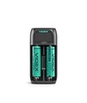 Chargeur de batterie universel USB-C - écran LCD, 2 canaux, pour Li-ion/Ni-MH/LiFePO4, 5V/2A