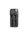 Chargeur de batterie universel USB-C - écran LCD, 2 canaux, pour Li-ion/Ni-MH/LiFePO4, 5V/2A
