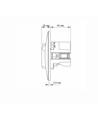 Prise Schuko simple - USB-A+USB-C, blanc