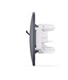 Double prise réseau BINERA CAT6 - Noir graphite, RJ45, 2 ports, encastrable