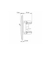 Double prise réseau CAT6+CAT6 - RJ45, blanc, encastrable, cache-poussière, série BINERA