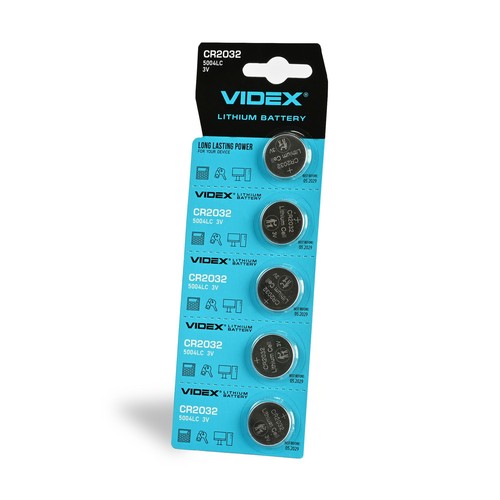 5 pcs. CR2032 - Pile Lithium