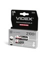 Lot de 2 piles rechargeables AA/HR6 - Ni-MH, 2100mAh