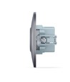 Prise USB-A + Type-C chargeur rapide 20W - Noir graphite, 2.4A, IP20 intérieur