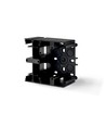 Boîtier saillie Binera pour modules - Noir graphite, IP20, 93 x 86 x 45 mm