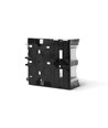 Boîtier saillie Binera pour modules - Noir graphite, IP20, 93 x 86 x 45 mm