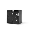 BINERA Boîtier saillie 1 module pour prise/interrupteur - 86x86x45 mm, IP20, noir graphite