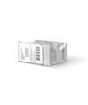 BINERA Boîtier saillie pour prise/interrupteur - Blanc, IP20, 93x86x45mm, montage en saillie