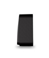 Interrupteur en saillie 2 canaux - 68x68mm, IP20, noir