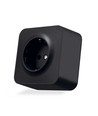 Prise Schuko - montage en surface, simple, IP20, noir mat