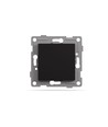 Binera obturateur pour plaque - Noir graphite, encastrable, 72x72 mm