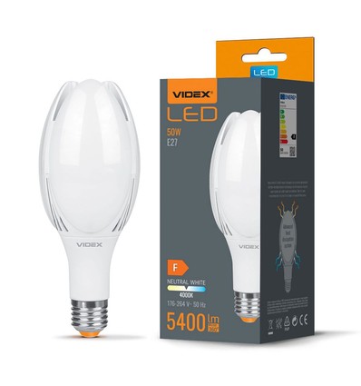 Ampoule LED E27 50W - 5400lm, A108, 4000K, 330 degrés, ampoule industrielle