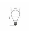 E14 4W LED Ampoule sphérique - G45, 380lm, flicker free, 4000K blanc neutre