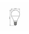 E14 7W LED Ampoule sphérique - G45, 4000K, 700lm, IP20 intérieur