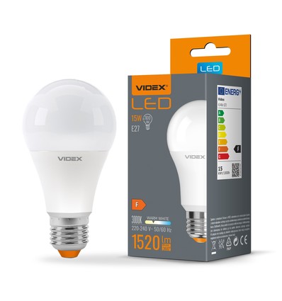 Ampoule LED E27 15W - A65, 1520lm, 3000K, flicker free