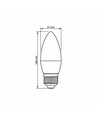 Ampoule LED flamme E27 7W - C37, RA90, 4000K, remplace 50W