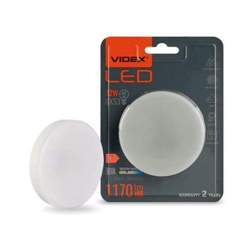 Ampoule LED GX53 12W - Blanc chaud