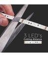 Kit ruban LED RGB 5m 7W/m - 12V DC, IP20, 60 LED par mètre