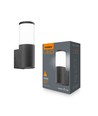 Applique murale GU10 pour façade - Noir, IP54 extérieur, aluminium, sans source lumineuse