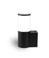Applique murale GU10 pour façade - Noir, IP54 extérieur, aluminium, sans source lumineuse