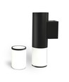 Applique murale GU10 - tension : 230V, consommation : max 2x30