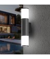 Applique murale GU10 - tension : 230V, consommation : max 2x30