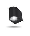 Applique murale de façade 3W - Noir, 180lm, 2700K, IP54 extérieur, aluminium