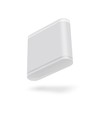 Applique murale 6W avec éclairage haut/bas - IP54 extérieur, 2700K, 180°, noir, avec source lumineuse