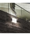 Applique murale 6W avec éclairage haut/bas - IP54 extérieur, 2700K, 180°, noir, avec source lumineuse