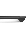 Réglette LED 120cm 72W - 5000K, noir, 8000 lumens