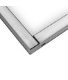 Réglette LED 60cm 24W - 2400lm, 5000K, noir, 5 ans de garantie, intérieur