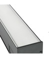 Réglette LED 60cm 24W - 2400lm, 5000K, noir, 5 ans de garantie, intérieur