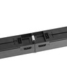 Réglette LED 60cm 24W - 2400lm, 5000K, noir, 5 ans de garantie, intérieur