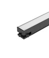 Réglette LED 120cm 50W, noir - 5000lm, IP20, connectable, 5 ans de garantie