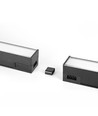 Réglette LED 120cm 50W, noir - 5000lm, IP20, connectable, 5 ans de garantie
