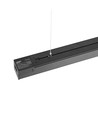 Réglette LED 120cm 50W, noir - 5000lm, IP20, connectable, 5 ans de garantie