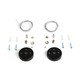 Kit de suspension 1,5m pour réglettes LED - Noir, 2 câbles, kit de montage inclus