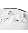 Hublot LED 18W Inga plafonnier/applique - IP65, 1440lm, 5000K, Ø22cm, bord blanc, extérieur/pièces humides