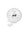 Hublot LED 15W plafonnier/applique - IP65, 5000K, 19x19cm, bord blanc, IK07, extérieur/pièces humides