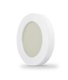 Hublot LED 24W plafonnier - IP65 étanche, 5000K, 120°, bord blanc