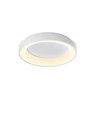 Plafonnier LED 72W avec télécommande - 45x45cm, dimmable, CCT réglable, incl. télécommande et minuterie